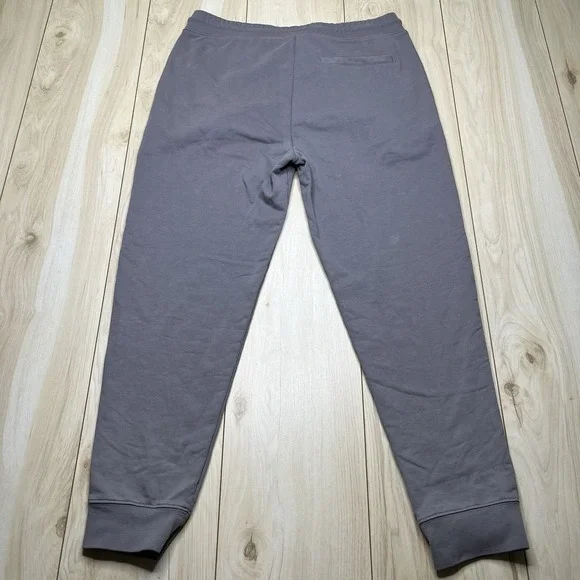 Hugo Boss Terry Knit Logo Sweatpants Joggers Mens XL Gray Tapered Cotton - Picture 13 of 14